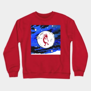 moon man Crewneck Sweatshirt